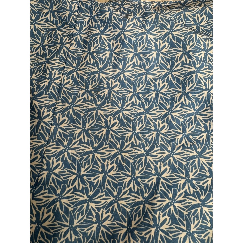 Joress Women's Blue/White Floral Midi Sundress Square Neck XS - Picture 5 of 10